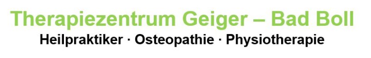 Therapiezentrum Geiger in Bad Boll bei Göppingen - Heilpraktiker, Osteopathie und Physiotherapie
